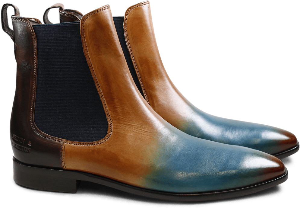 Ankle Boots Emma Tm/8 Crust Shade Orange Bluette Tan - Chelsea Boot (1024x1024), Png Download