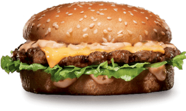 Gourmet Beef Burger - Cheeseburger (600x1200), Png Download