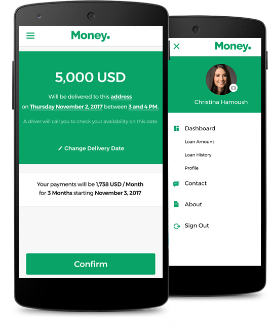 Financial App Development - Mobile App For Loan (531x661), Png Download