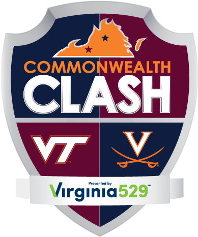 2018 Virginia Tech Athletics - Commonwealth Clash Logo (800x600), Png Download