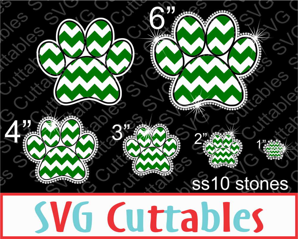 Chevron Paw Prints, Multi Dec - Illustration (1001x801), Png Download