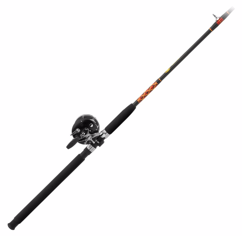 Penn 309 Levelwind Reel Mariner Boat Rod Combo - Lance (1366x768), Png Download