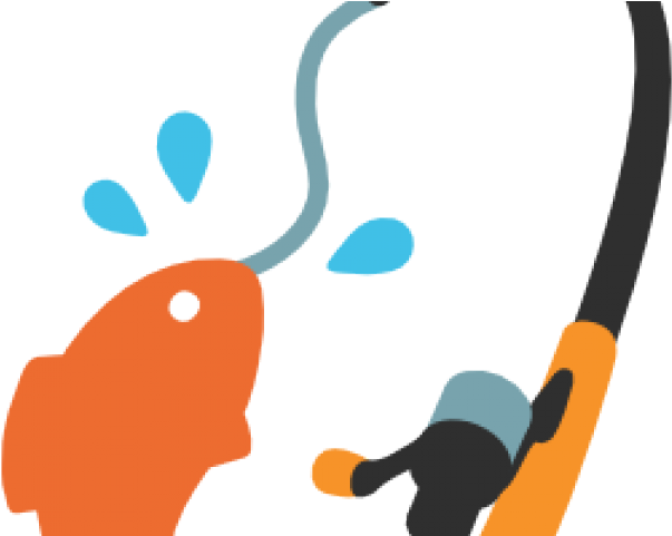 Fishing Pole Clipart Png Transparent - Fishing Emoji (640x480), Png Download