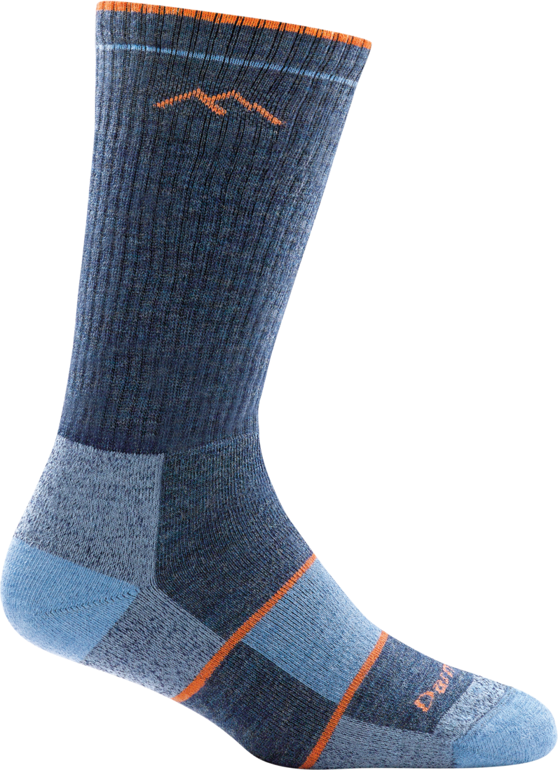 Darn Tough Women's Hiker Boot Sock Denim - Sock (796x1099), Png Download