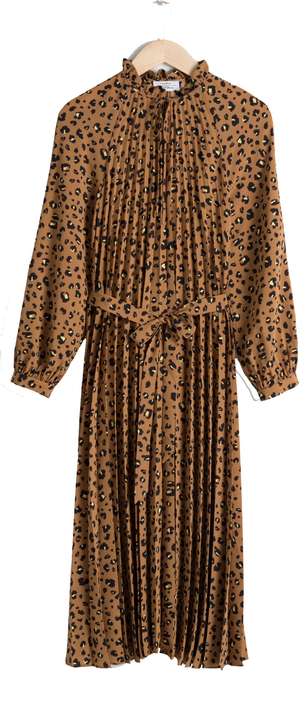 Leopard Dress - Other Stories Leopard Print Dress (1000x2341), Png Download