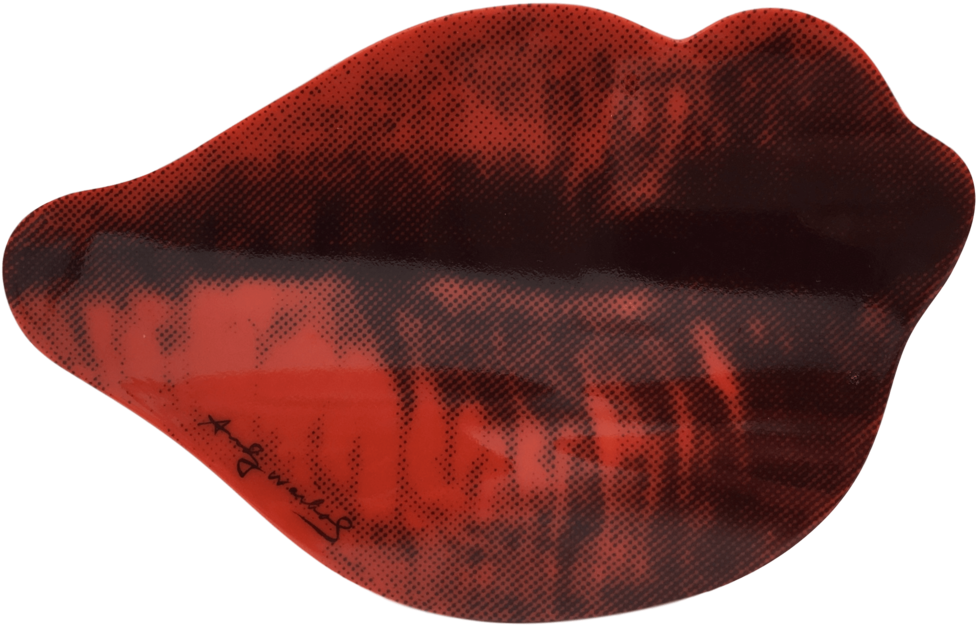 Marilyn Monroe Lip Trinket Dishes By Andy Warhol - Coin Purse (1024x1024), Png Download