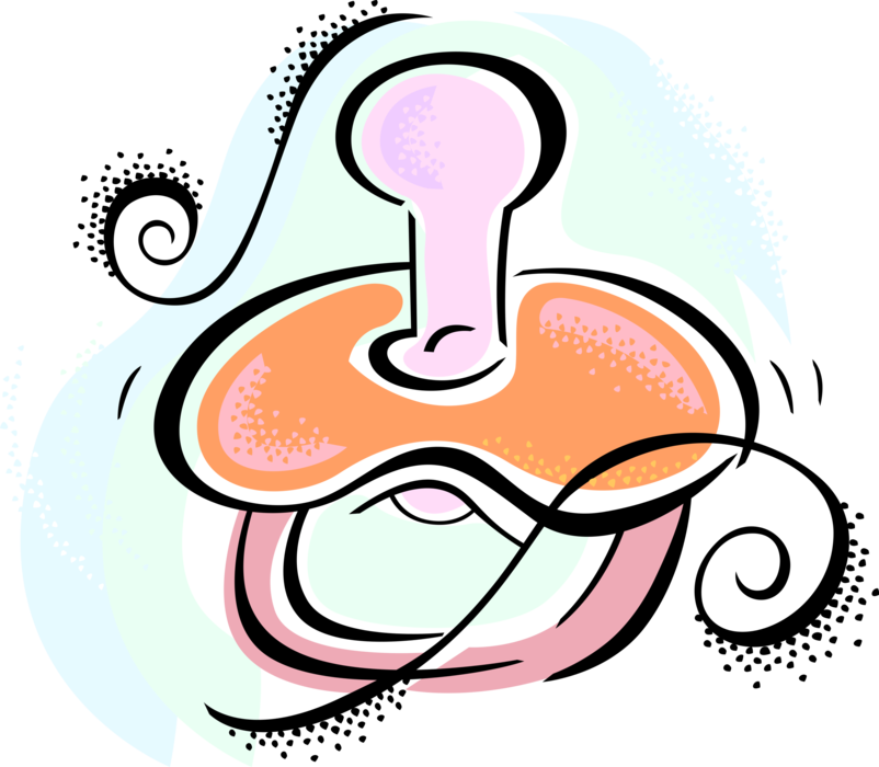 Picture Royalty Free Stock Soother Or Image Illustration (802x700), Png Download