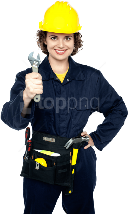 Download Women Worker Png Images Background - Woman Working Hard Png (480x722), Png Download