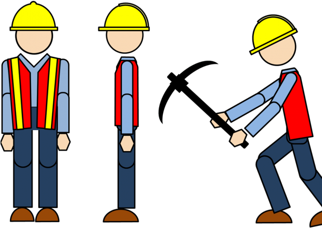 Construction Worker Clipart - Construction Worker Clipart Transparent (640x480), Png Download