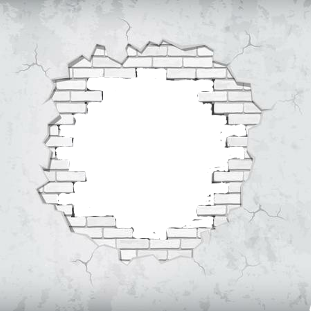 #wall #hole - Illustration (1024x1024), Png Download