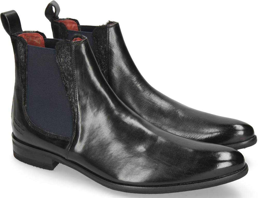 Ankle Boots Toni 6 Black Hair On - Melvin Hamilton Selina 6 (1024x1024), Png Download