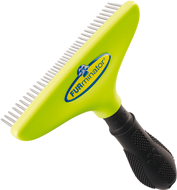 Rake Png - Furminator Dog Brush (600x750), Png Download