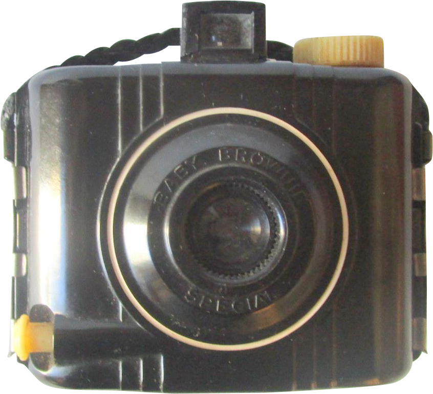 Vintage Eastman Kodak Baby Brownie Special Film Box - Point-and-shoot Camera (845x845), Png Download