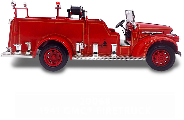 24 1941 Gmc® Firetruck - Pickup Truck (750x750), Png Download