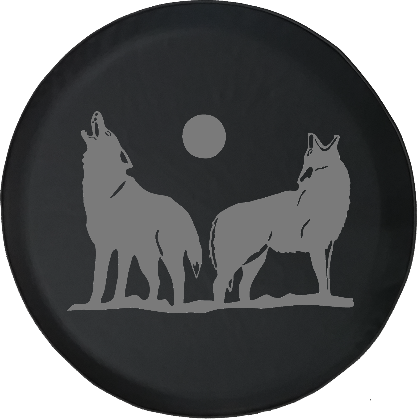 Wolves Howling In The Moonlightoffroad Jeep Rv Camper - Czechoslovakian Wolfdog (1768x1777), Png Download