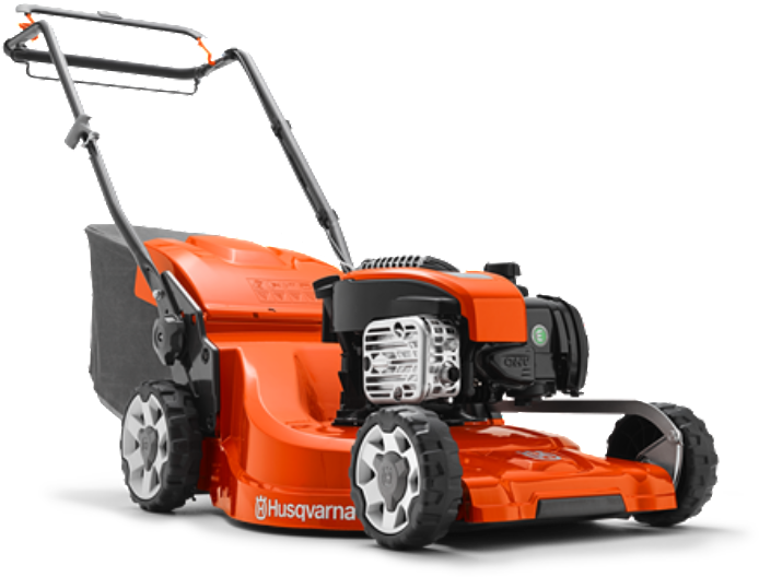 Home > Garden Machinery > Lawnmowers > Petrol Lawnmowers - Lc247 Husqvarna (729x555), Png Download