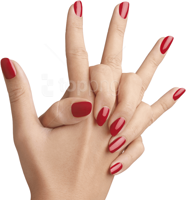Free Png Download Nails Color Png Images Background - Nail Finger Png (850x765), Png Download