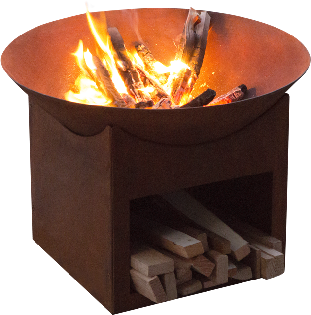 Glow Tambo Cast Iron Fire Pit - Flame (800x800), Png Download