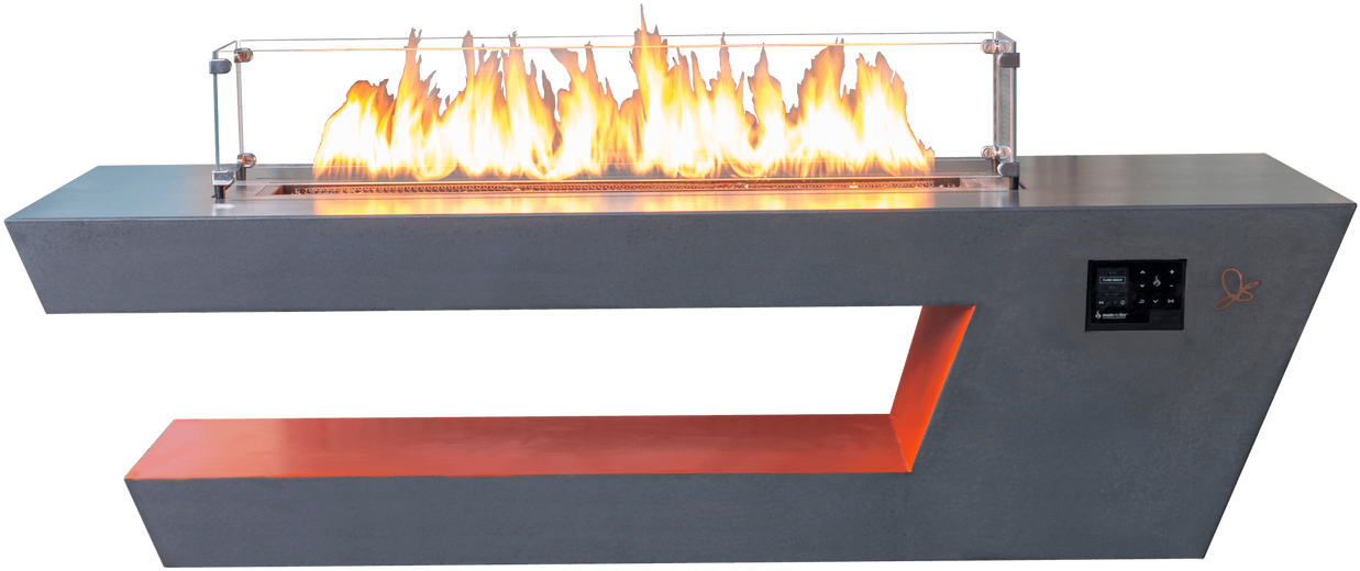 Resonate Sound Reactive Fire Pit - Flame (1280x720), Png Download