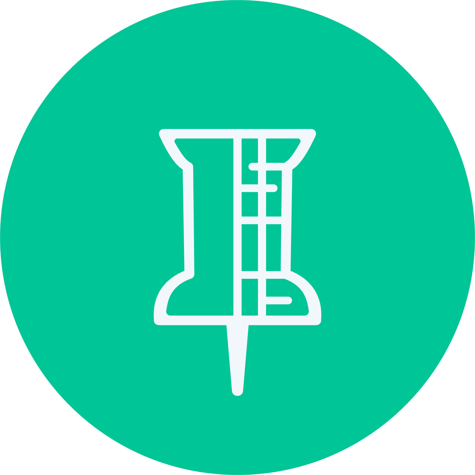 Pope County Leverages Pushpin Parcel Change Detection - Circle (1562x1562), Png Download
