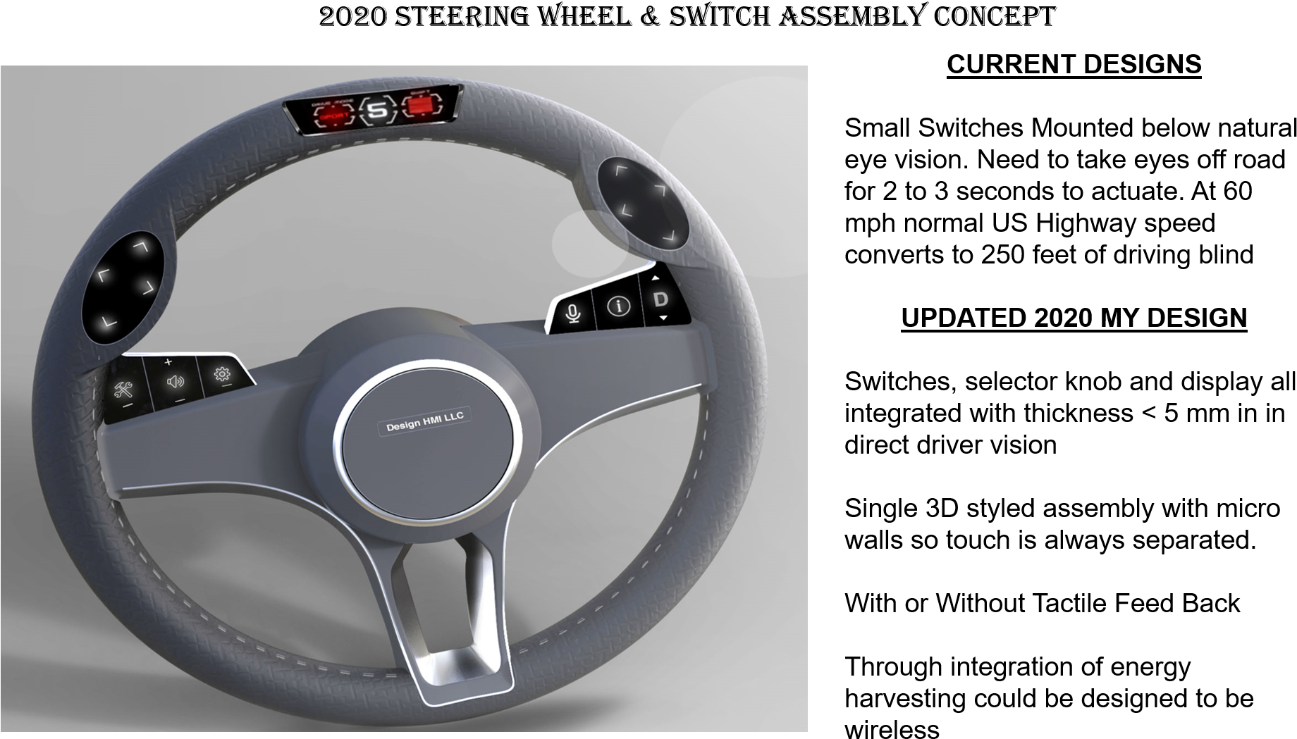 Next Generation Steering Wheel Design Assembly Steer - Steering Wheel (1901x1122), Png Download