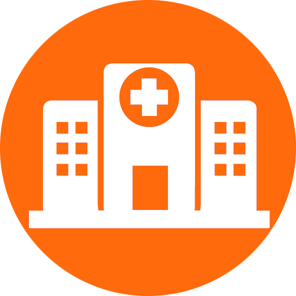 Hospital Png - Hospital Orange Png (592x592), Png Download