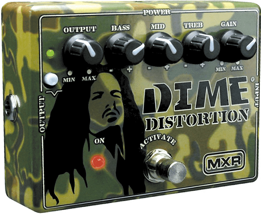 Mxr Dd11 Tribute Dime Distortion - Mxr Dime Distortion (526x599), Png Download