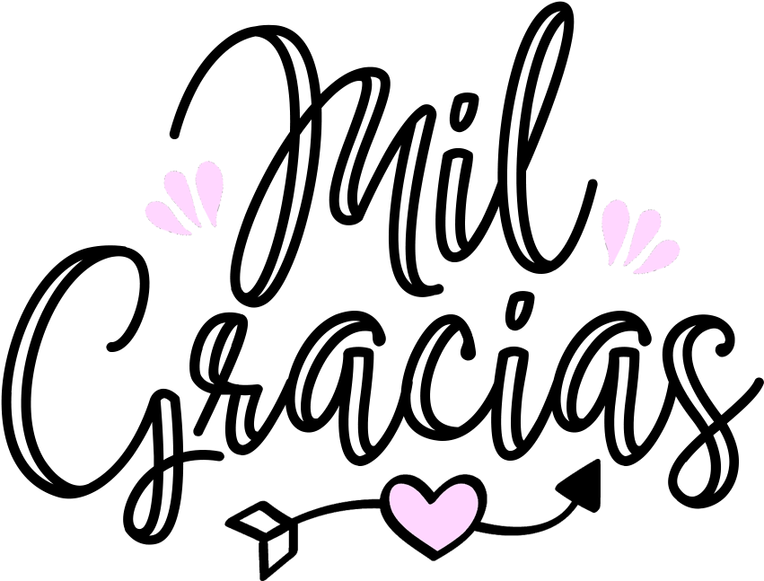 Mil Gracias (1000x1000), Png Download