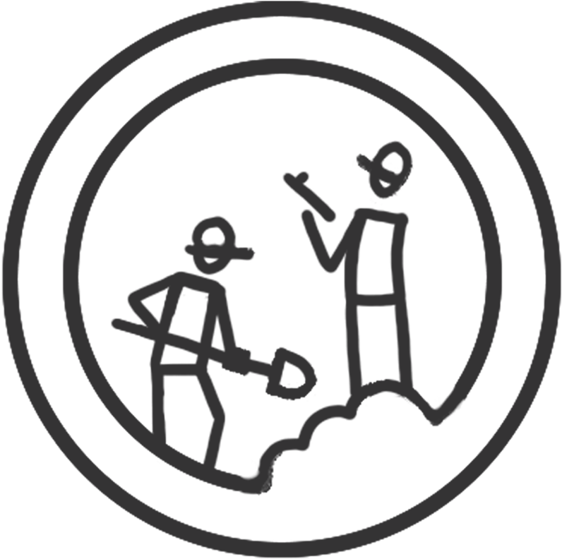 Tcm Icons Building - Line Art (1000x1000), Png Download