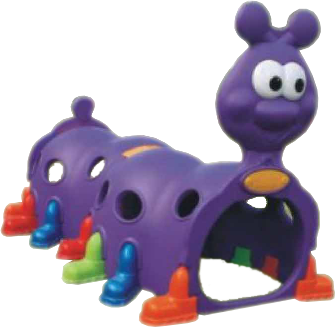 Pc-05905 - Purple Caterpillar Tunnel (802x739), Png Download