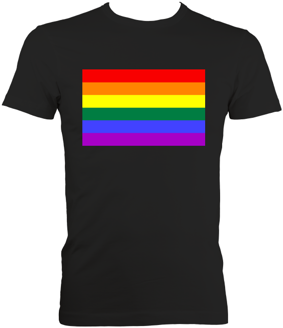 Rainbow Flag Men's T-shirt - Emma Chamberlain Frick Shirt (680x680), Png Download