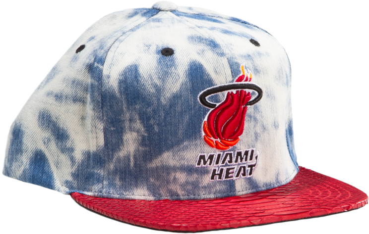 Miami Heat Logo Just ☆ Don By Mitchell And Ness Genuine - Baseball Cap (800x640), Png Download