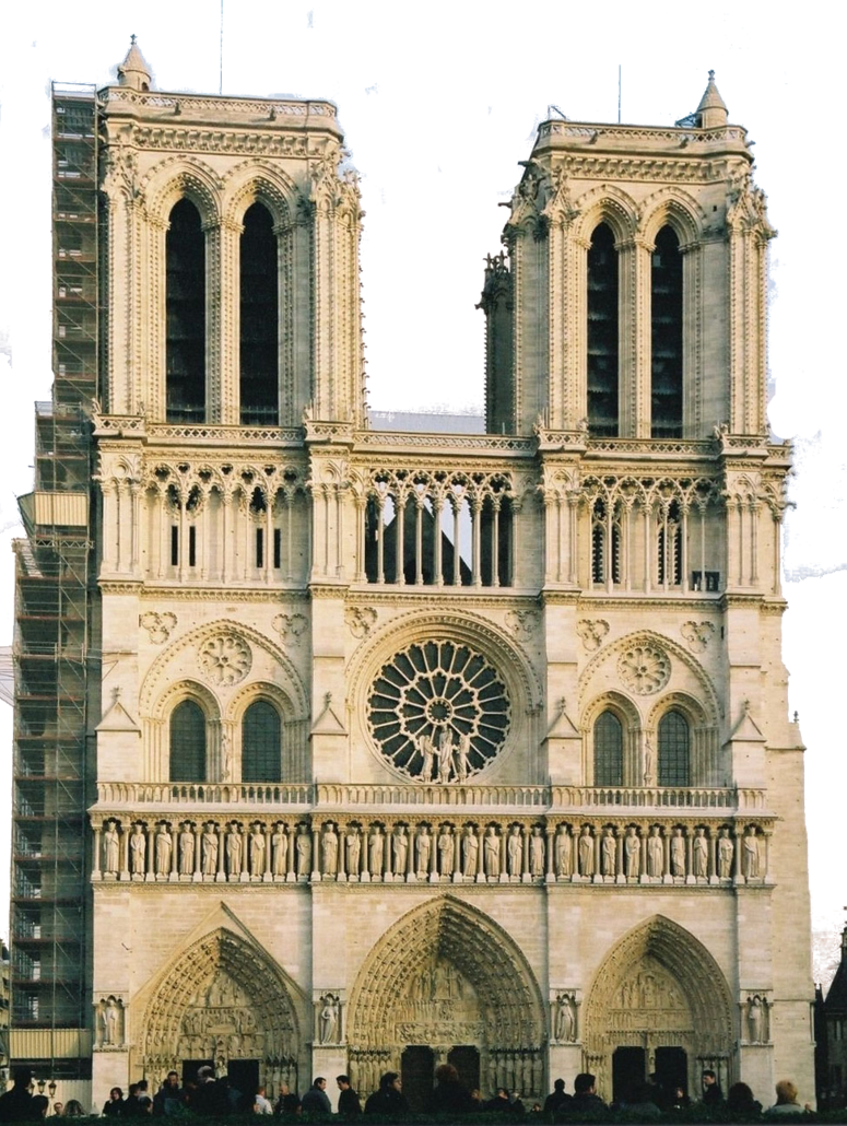 Notre Dame Png - Notre Dame De Paris (775x1030), Png Download