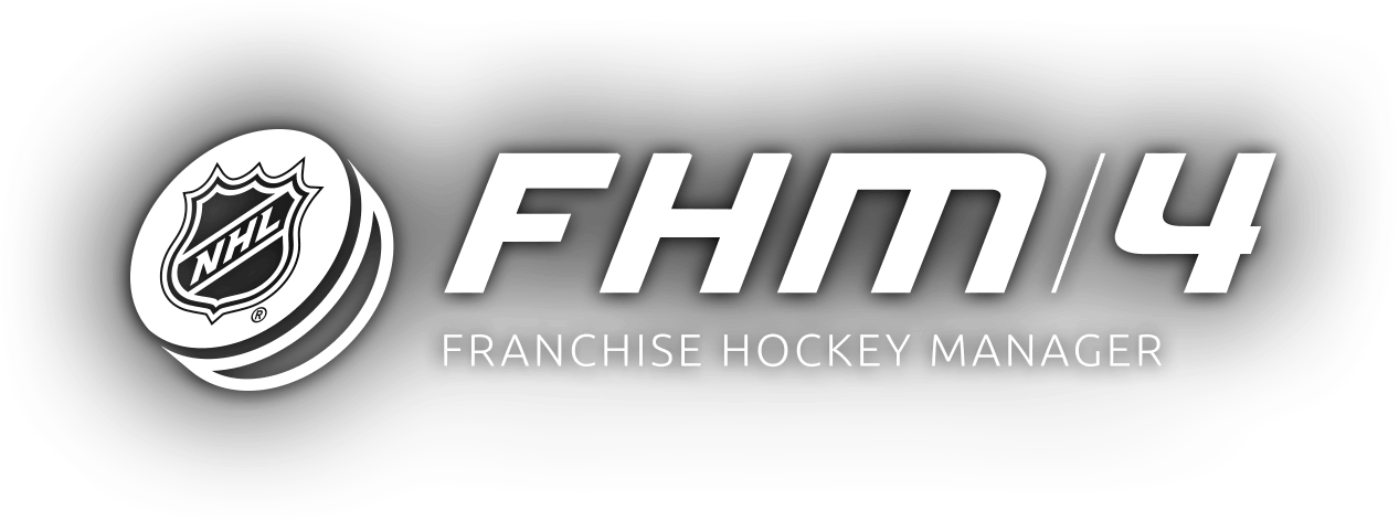 Franchise Hockey Manager Nhl Logo 5 By Carlos - Franchise Hockey Manager 4 Logo (1267x472), Png Download