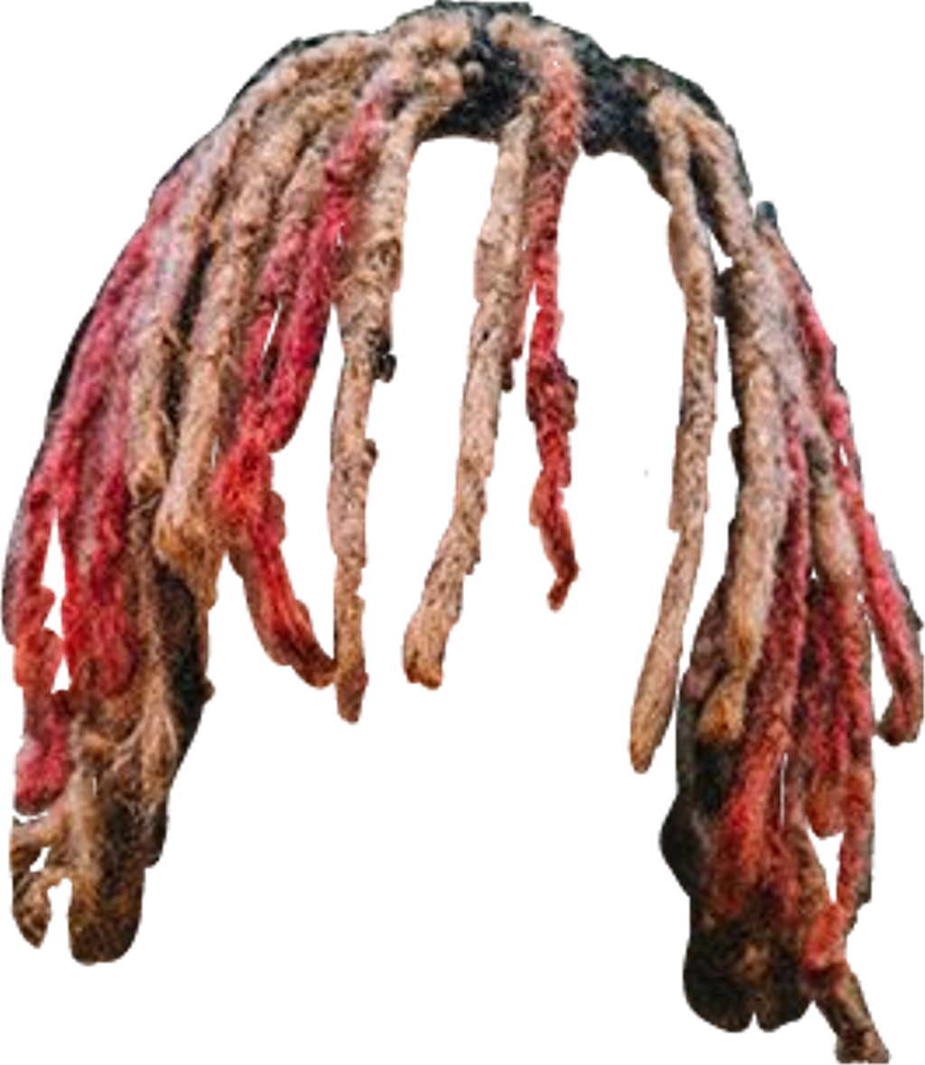 #lilpump #dreadlocks #hair - Lil Pump Hair Png (1024x1179), Png Download