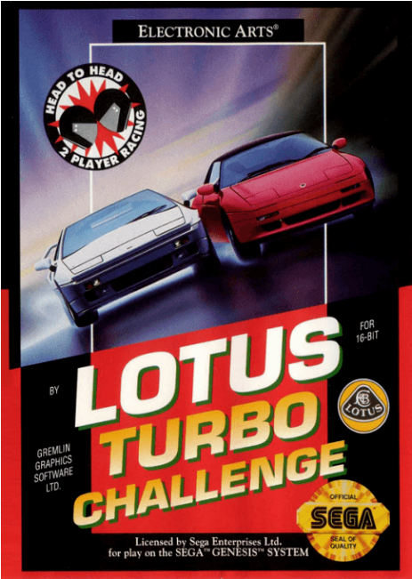 Lotus Turbo Challenge - Vintage Advertisement (650x650), Png Download