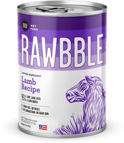 Rawbble Canned Food Recipe - Rawbble Lamb Can (730x730), Png Download