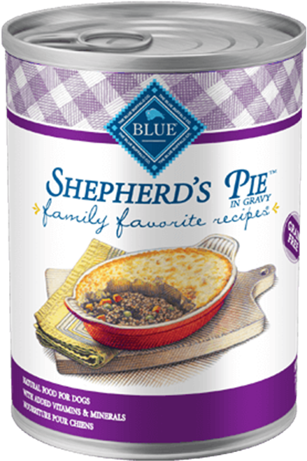 Lg 527d18 Blue Buffalo Family Favorites Shepherds Pie - Favorite Food Of Dogs (595x800), Png Download