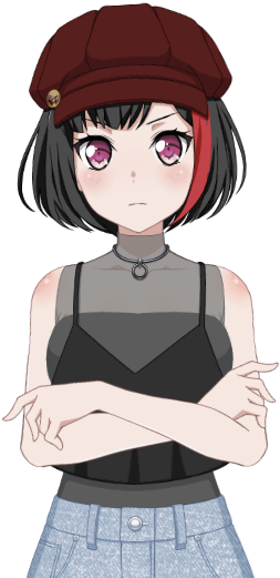 Ran Mitake - Persona Collab - Costume - Bandori Party - Cartoon (600x600), Png Download