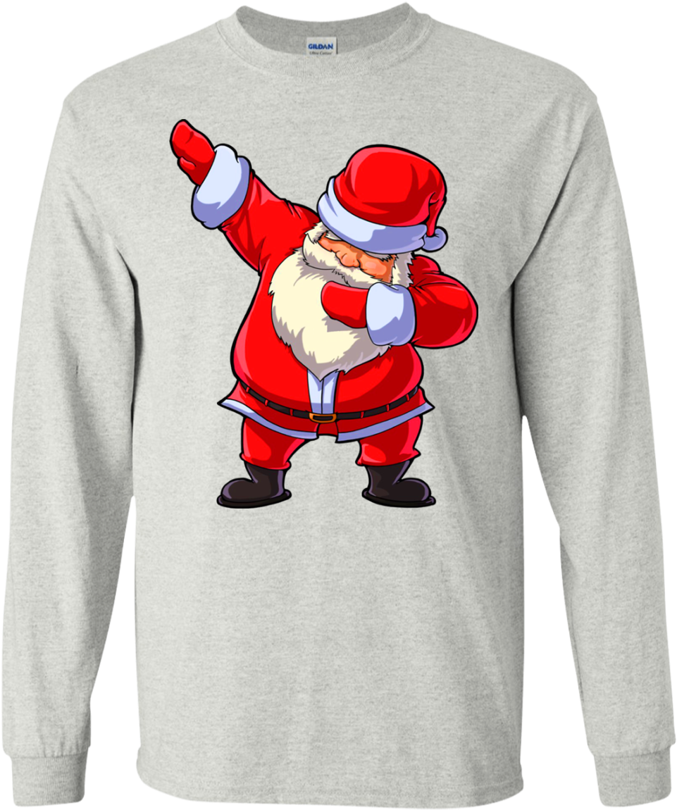 Santa Claus Dabbing Christmas Shirt Santa Claus Dabbing Full Size Png Download Seekpng