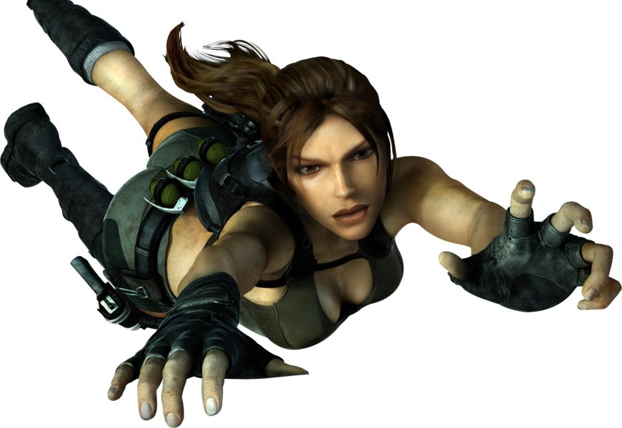Lara Croft - Tomb Raider Underworld (871x600), Png Download