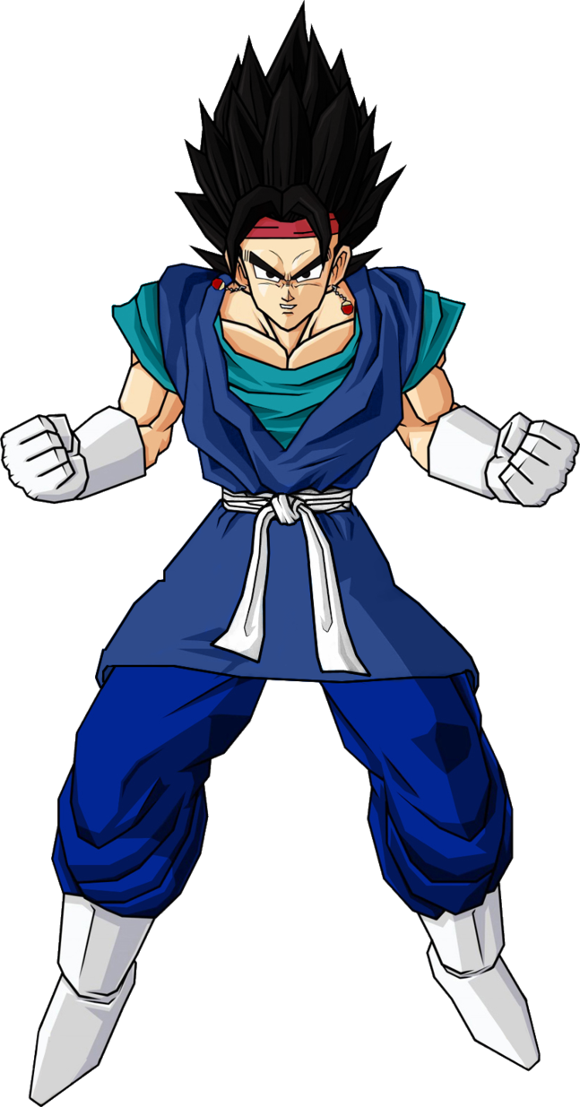 Adult Vegetto Jr By Db Own Universe Arts D48qci8 1 - Dragon Ball Z (647x1235), Png Download
