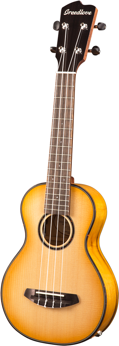 Lu'au Concert Ukulele Natural Shadow - Art And Lutherie Nylon (600x1279), Png Download