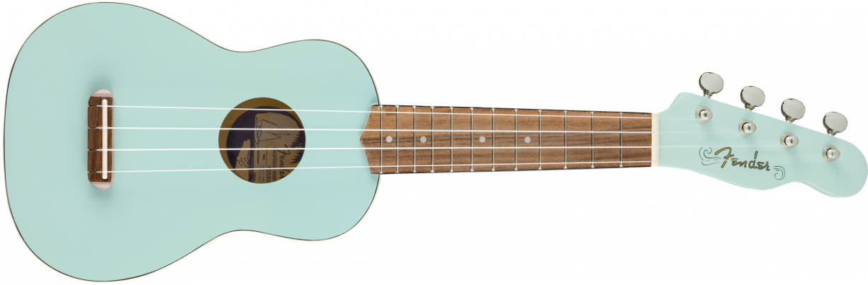 0971610504 - Fender Ukulele Venice Soprano (1224x1224), Png Download