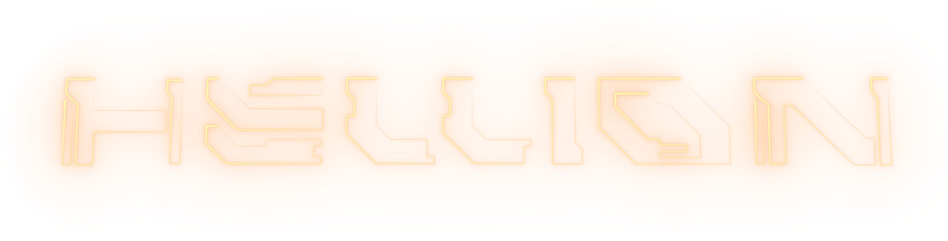 Hellion Yellow Glow Http - Calligraphy (3360x880), Png Download