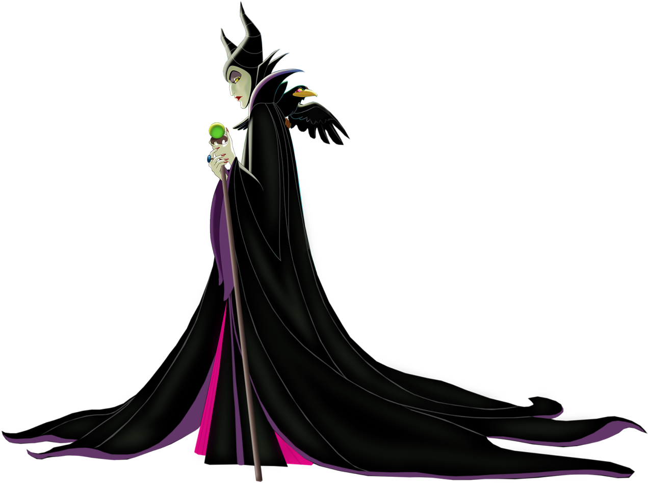 Sleeping Beauty Clipart Maleficent - Disney Maleficent Png (1296x975), Png Download
