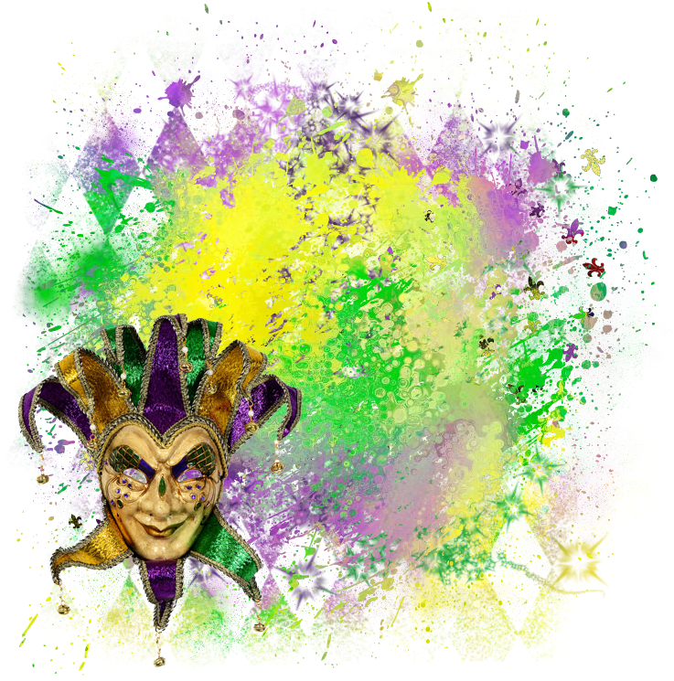 Mardi Gras Tagger Element 800 X - Carnival Mask Png (800x800), Png Download