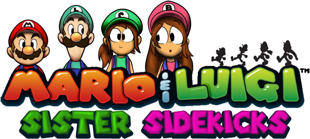 Mario And Luigi Logo - Mario And Luigi (1024x490), Png Download