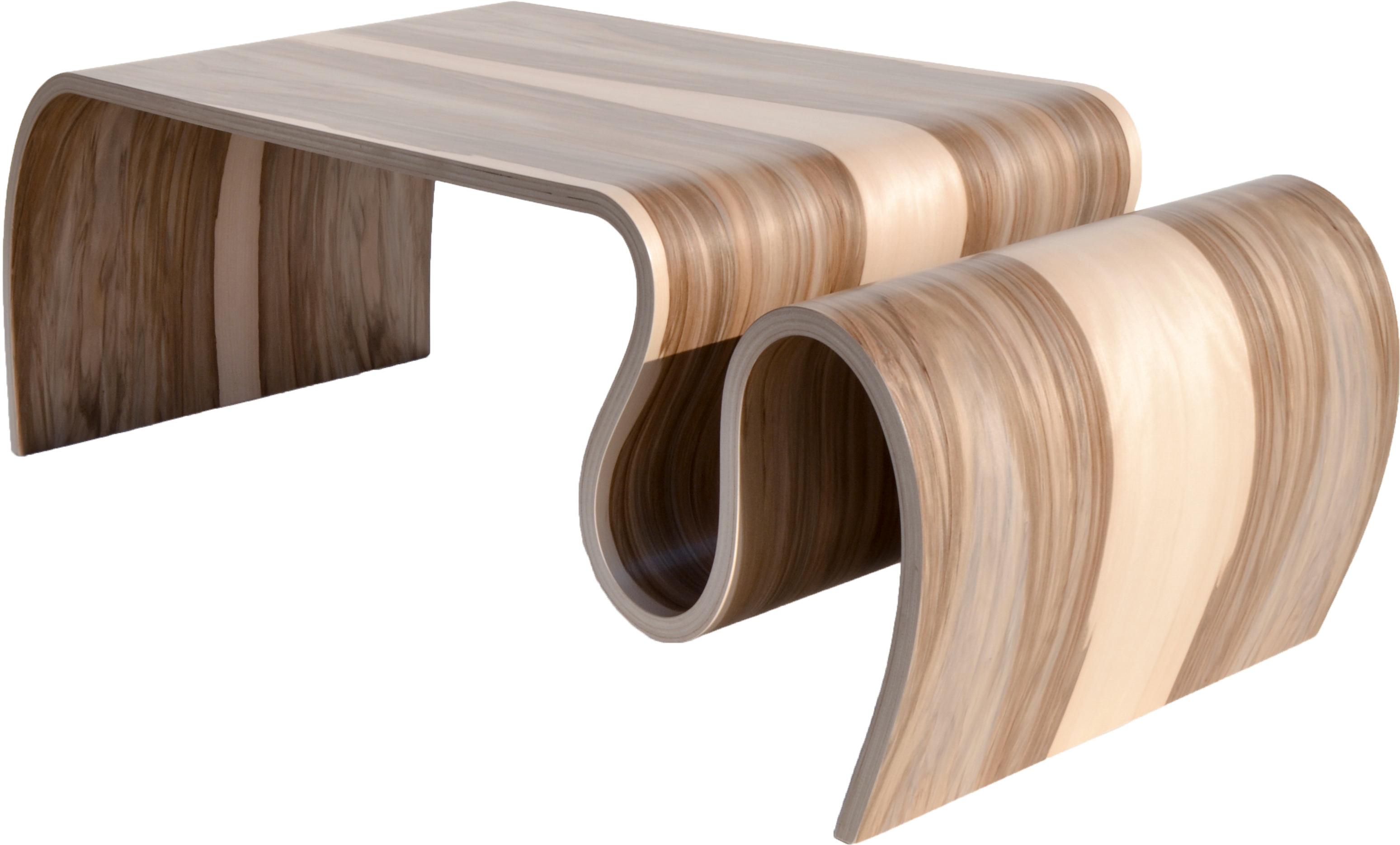 Tables >> - Wood Bending Coffee Table (4608x3072), Png Download