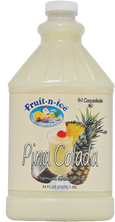 100 Pina Colada - Ice Fruit (800x800), Png Download
